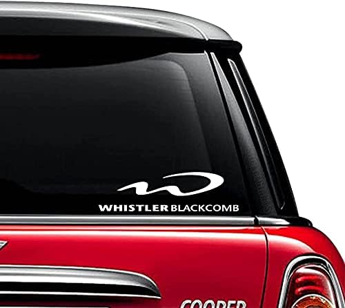 MAF Whistler Black Comb Vinil Decal White 5 - naljepnica za automobile zidovi prijenosnih računala Windows Toolbox poklon