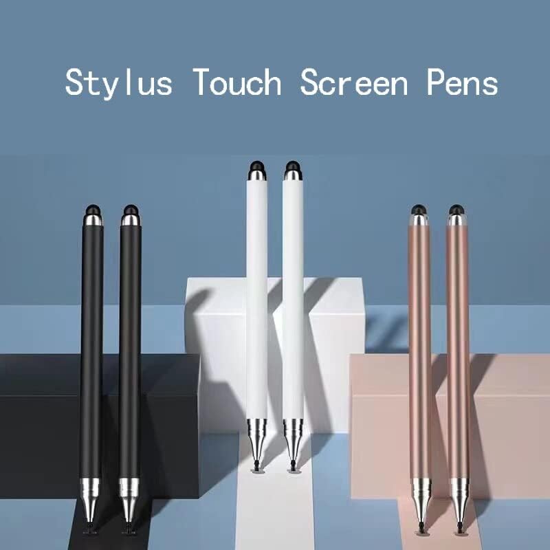 Universal Stylus, 2 u 1disc olovkama zaslona s dodirnim olovkama za sve kapacitivne zaslone s dodirnim zaslonima, tablete, paket prijenosnih