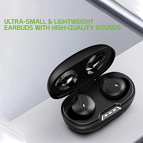 Bežični v5.1 Bluetooth uši kompatibilni s Fly IQ4505 s produženim futrolom za punjenje za u ušnim slušalicama.