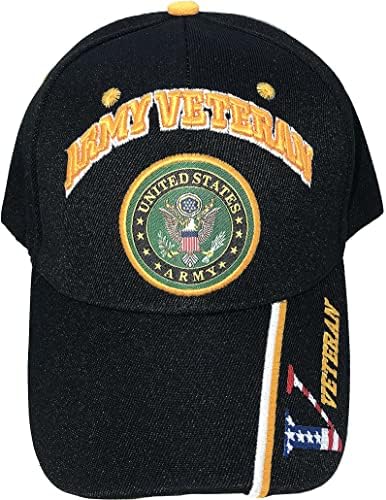 Američka vojska za bejzbol kape šeširi vojna odjeća | Umirovljeni veteran | 3D vezeni | Podesiv