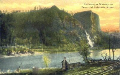 Razglednica Columbia River, Oregon