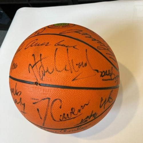 Chuck Cooper Boston Celtics Hof Legends potpisao košarku 28 Sigs PSA DNA rijetko! - Košarka s autogramima