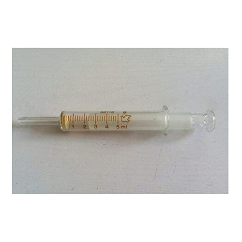 Staklena injekcijska štrcaljka od 5 ml za doziranje tinte u staklene štrcaljke velikog promjera za kemijsku medicinu
