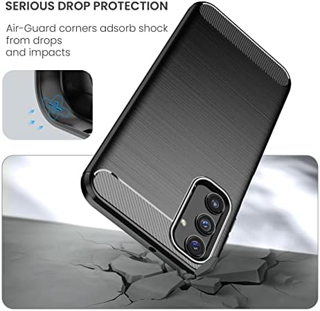 Dretal za Samsung A24 5G futrola, Galaxy A24 5G futrola s kaljenim staklenim zaštitnikom zaslona, ​​tankim tankim mekim zaštitnim futrolom