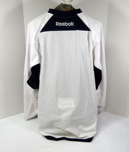 Igra New York Rangers koristila je bijelu praksu Jersey Reebok 58 DP32400 - Igra korištena NHL dresova