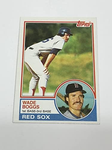 1983. Topps Baseball 498 Wade Boggs Rookie Card