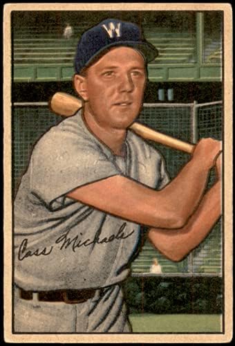 1952. Bowman Redovna bejzbol Card36 Cass Michaels iz Washington Senatora