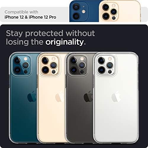 SPIGEN za iPhone 12 Pro Case, ultra hibridni slučaj za iPhone 12 i 12 Pro. - Kristalno čisto