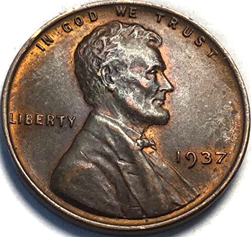 1937. p Lincoln Wheat Cent Penny prodavač metvice država