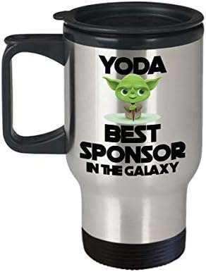 Sponzor Potvrda za putničke šalice Sponzor Pokloni za žene Yoda Najbolje smiješne šalice za kavu čaj čaša za vjenčanje GAG ​​Pokloni