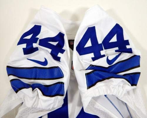 2015 Dallas Cowboys Tyler Clutts 44 Igra izdana White Jersey Dal00101 - Nepotpisana NFL igra korištena dresova