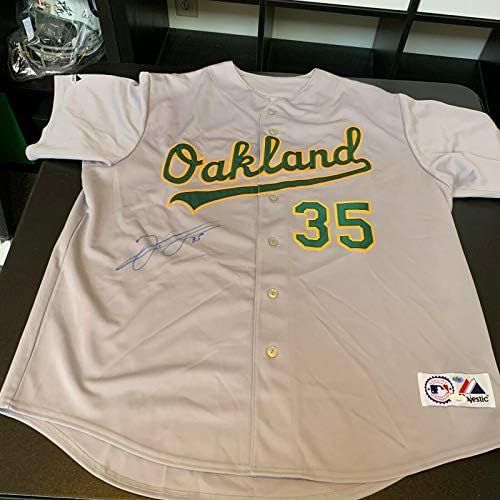 Frank Thomas potpisao je autentični atletski dres Oaklanda A s JSA CoA - Autografirani MLB dresovi