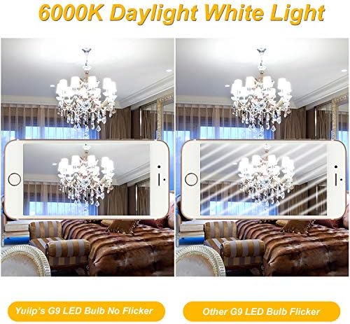 LED svjetiljka od 7 vata 50 vata 60 vata ekvivalent halogenih fluorescentnih svjetiljki bijele boje 6000 K 920 9 9 dvo-pinska svjetiljka,