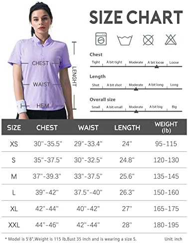 Hiverlay košulje za vježbanje za žene koje trče planinarenje brzo suhi golf košulje UPF 50+ SPF Lagani pulover s džepom