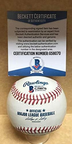 Rick Renick Minnesota blizanci potpisali su autogramiranu M.L. Baseball Beckett G58070