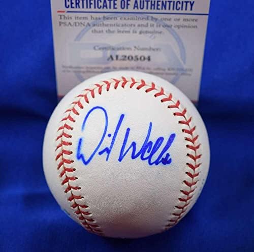 David Wells PSA DNA Coa Autograph American League Oal potpisao bejzbol - Autografirani bejzbols