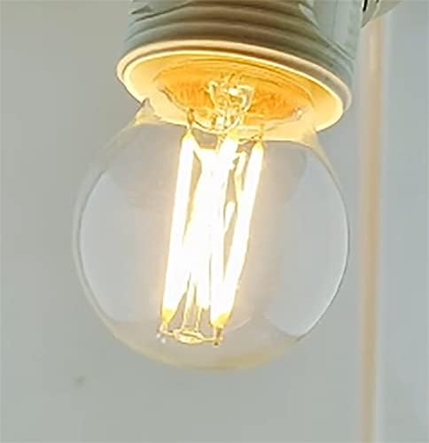Led žarulja-globus G45 snage 4 W B22 s mekom žarnom niti G14/ G45 Vintage байонетная lampa Genetika žarulja za strop fan, luster, topla