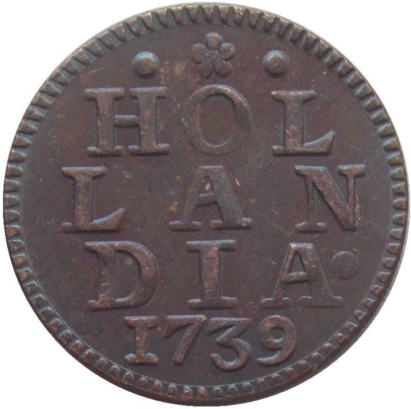 Nizozemski bakar 1739. Strane replike Komemorativni novčić