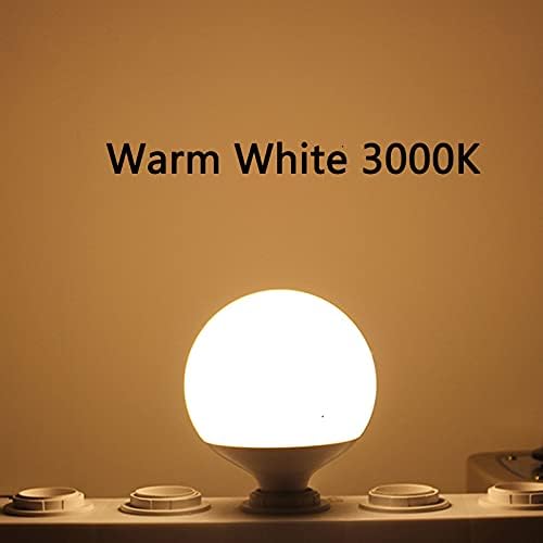 9-vatna LED žarulja s velikim globusom od 9 vata, ekvivalentna 80 vata, 3000 mm topla bijela baza 926 980 okrugla podna svjetiljka