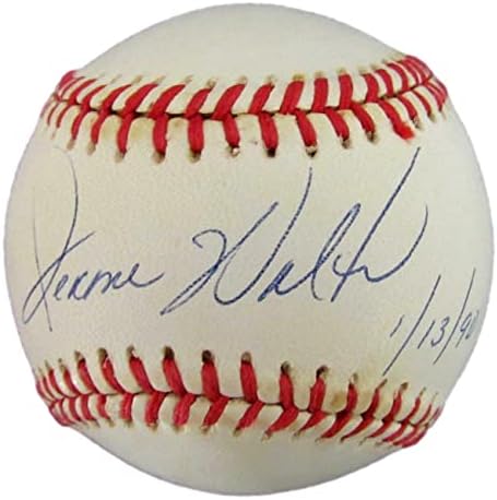 Jerome Walton Chicago Cubs potpisali/upisani Rawlings onl bejzbol JSA 165531 - Autografirani bejzbol