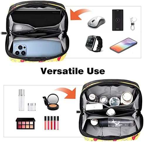 Prijenosni elektronički organizator torba s torbicom, torba za pohranu HDD-a, kartica, punjača, banke za napajanje, slušalica