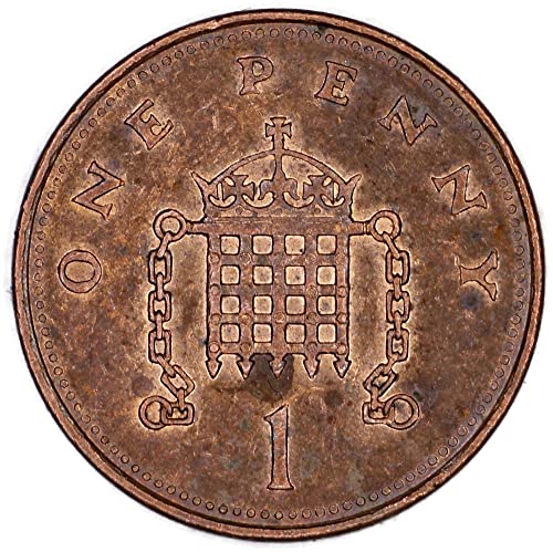1993. UK Ujedinjeno Kraljevstvo Elizabeth II KM 935A Obrnuti b 1 Penny Good