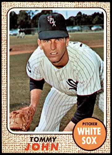 1968. Topps 72 Tommy John Chicago White Sox Dean's Cards 5 - Ex White Sox