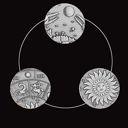 2021. Zodijak raka od 12 zviježđa utisnuta kolekcionarski kovanica kovanica kovanica