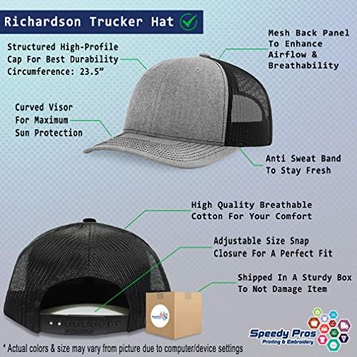 Richardson Strukturirani mrežični kamiondžijski šešir Paramedic Šešir za vez pukne jednu veličinu