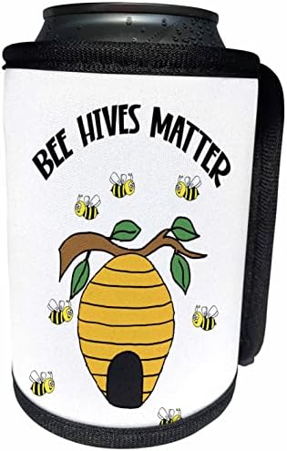 3Drose Slatka smiješna pčela Lives Matter Pun Bee čuvara i. - Omota za hladnjak za hladnjak