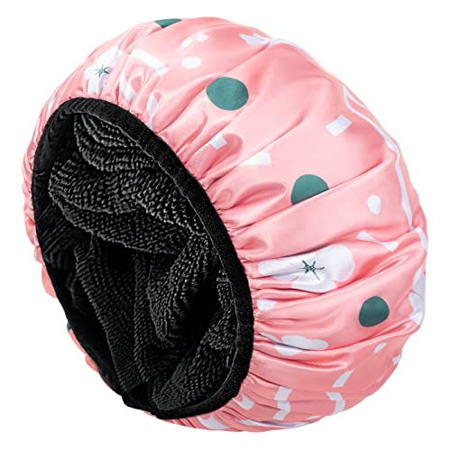 Kapa za tuširanje u paketima, ekstra velika troslojna kapa za kupanje s funkcijom sušenja kose za žene frotirna tkanina od mikrovlakana