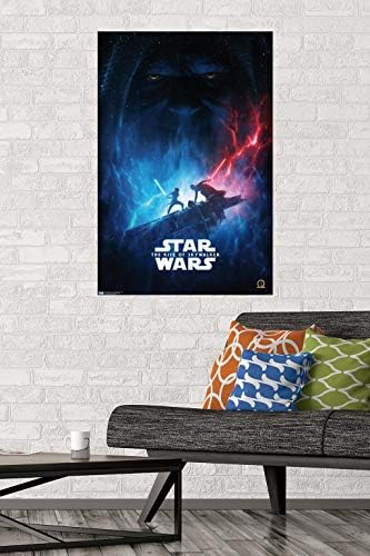 Trendovi International 24x36 Ratovi zvijezda: Uspon Skywalker - Poster za jedan zid, 24 x 36, neradana verzija