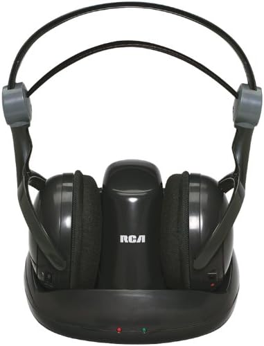 Audiovox RCA Black Wireless 900MHz slušalice pune veličine