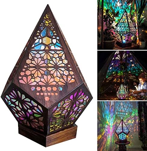 Projekcijska svjetiljka stolna svjetiljka u boji svjetlo nebesko noćno svjetlo Ukrasna obiteljska umjetnost ručne izrade