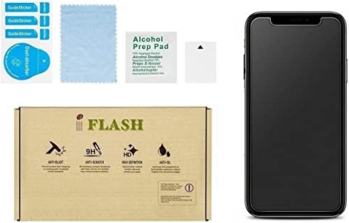 Iflash iPhone XR, iPhone 11 Matte Screen Protector, Anti-Glare i anti-prsten otisak kaljenog stakla matirani završni štit za Apple