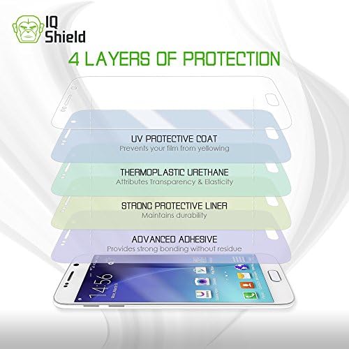 IQ Shield Screen Protector kompatibilan s Kindle Voyage tekućinom kožom protiv opruga Clear Film