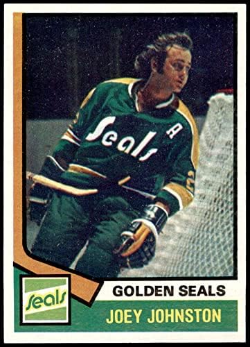 1974. Topps 185 Joey Johnston California Golden Seals NM/MT Golden Seals