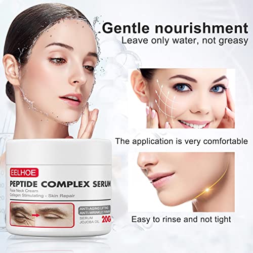Hidratantna krema protiv starenja za lice i vrat, napredna formula protiv starenja za zatezanje kože, 10/20/30/50 g
