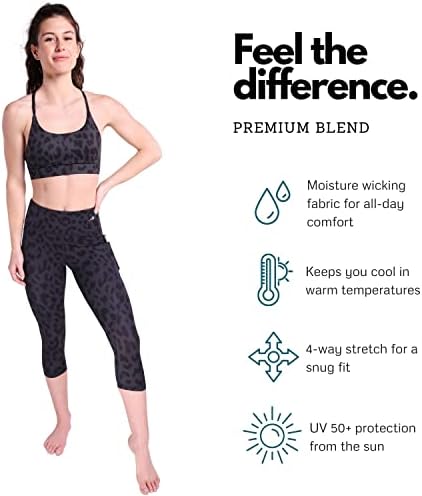 Compressionz kompresija Capri gamaša za žene - joga kapris, trkačke tajice, hlače u teretani
