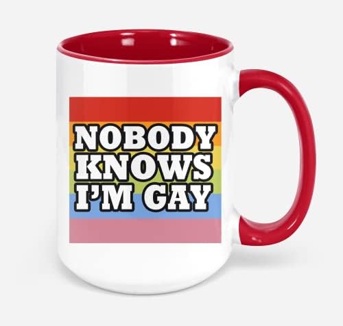 Div nitko ne zna da sam gay dugin novitet kava šalica ww1y2x