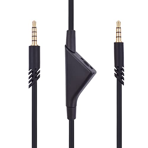 Izmjenjivi kabel od 940 kompatibilan sa slušalicama za igranje od 6,5 Ft /2 M, Audio kabel s kontrolom glasnoće