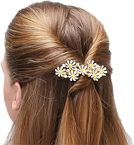 Generic Pearl Tiara Hairpin Mom Elegant Spring Clip Clip Clip Daisy serija