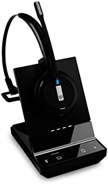 Sennheiser SDW 5013 - Bežične DECT slušalice za PC/SoftFood Priključak Dual Microphone Ultra Okidanje buke, crno