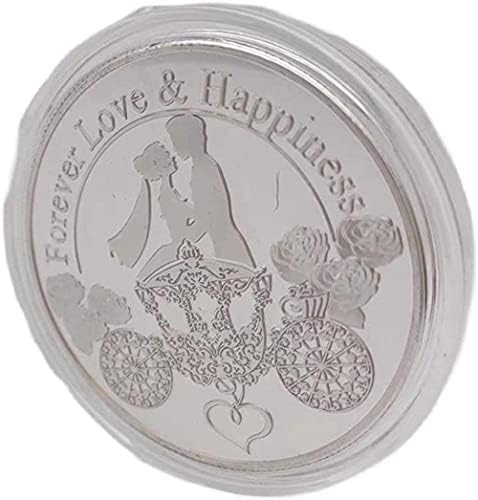 Ada kripto -valuta kripto valuta omiljena kovanica bijela glava zajedno stare ljubavi komemorativni novčić za vjenčanje leptir kolekcija