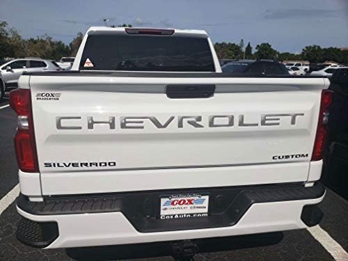 Naljepnice s naljepnicama s naljepnicama umetnute komplet slova Fits 2019 2020 2021 Chevrolet Silverado