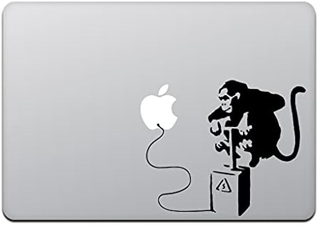Kind Store MacBook Air/Pro 13 inčni naljepnica MacBook Banksy Mankey Bomb Banksy 13 inčni crni M425-13-B