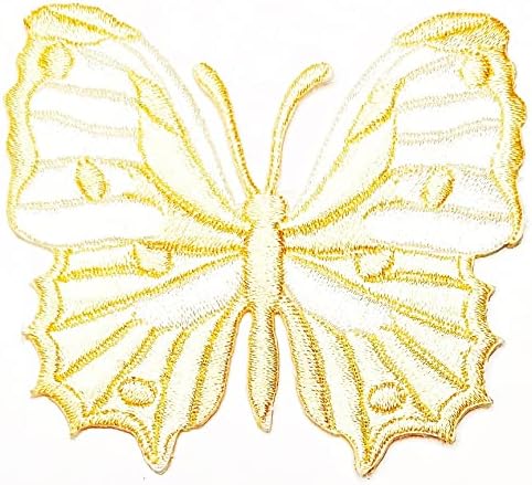 Leptir vezeni glačalom šivani flaster za šivenje slatka leptir kukac crtana naljepnica flasteri za kostimsku odjeću traperice jakne