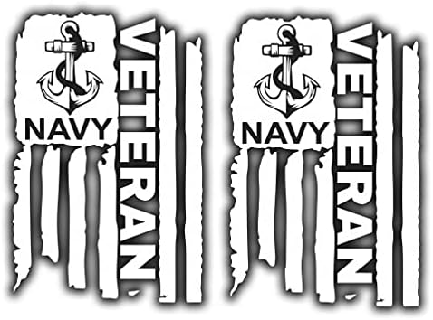 Madi u nevolji Sjedinjenih Država mornarička zastava veteranska naljepnica 5 inča. Naljepnica za automobilski odbojnik prozor prijenosno