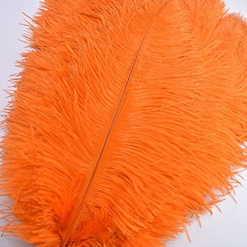 Prekrasno perje Nojevo perje 15-70 cm meko narančasto nojevo pero za izradu nakita od 100 komada - 100 komada