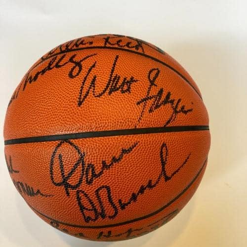 1972-73 New York Knicks NBA Champs tim potpisao NBA igra košarku UDA CoA - Košarka s autogramima